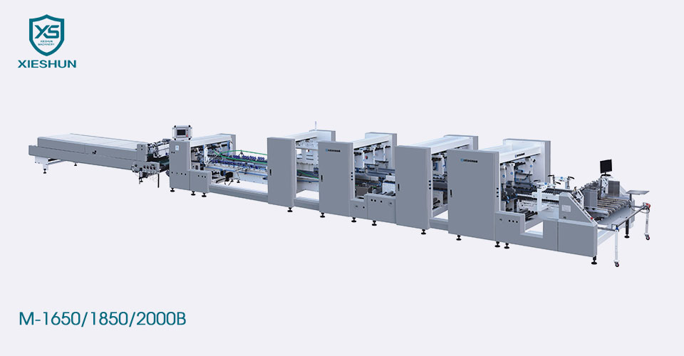 Automatic Duty Beheko Blokeatu Karpeta Korrikatua Gluer